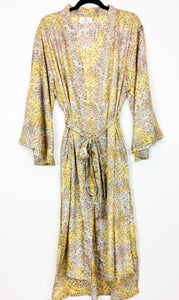 Vintage Sari Kimono Long