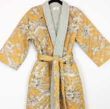 Load image into Gallery viewer, Quilted Long Robe/Jacket
