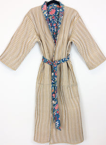 Quilted Long Robe/Jacket