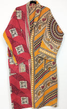 Load image into Gallery viewer, Vintage Sari Kantha Robe/Jacket
