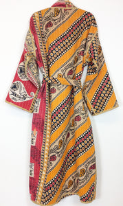 Vintage Sari Kantha Robe/Jacket