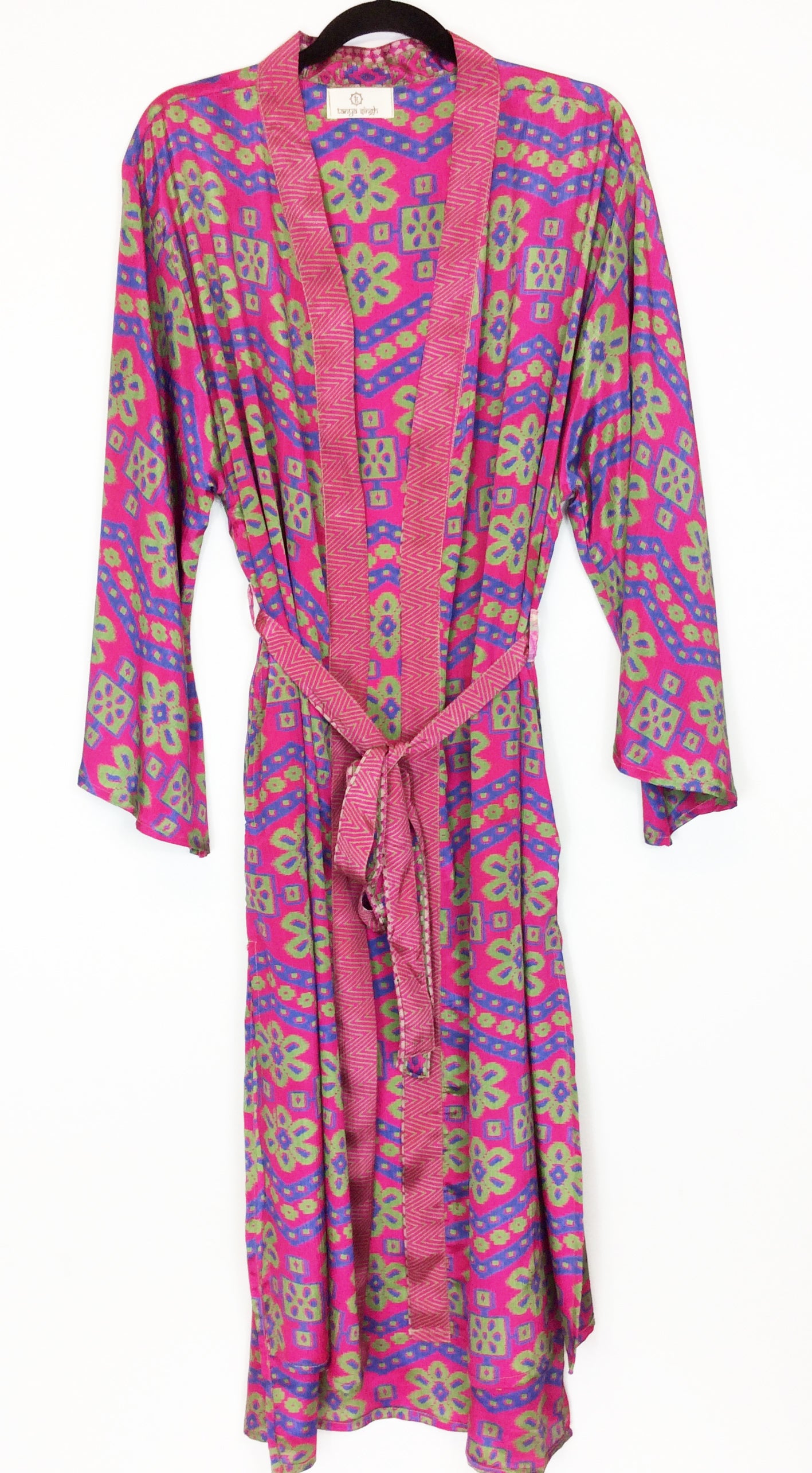 Vintage Sari Kimono Long