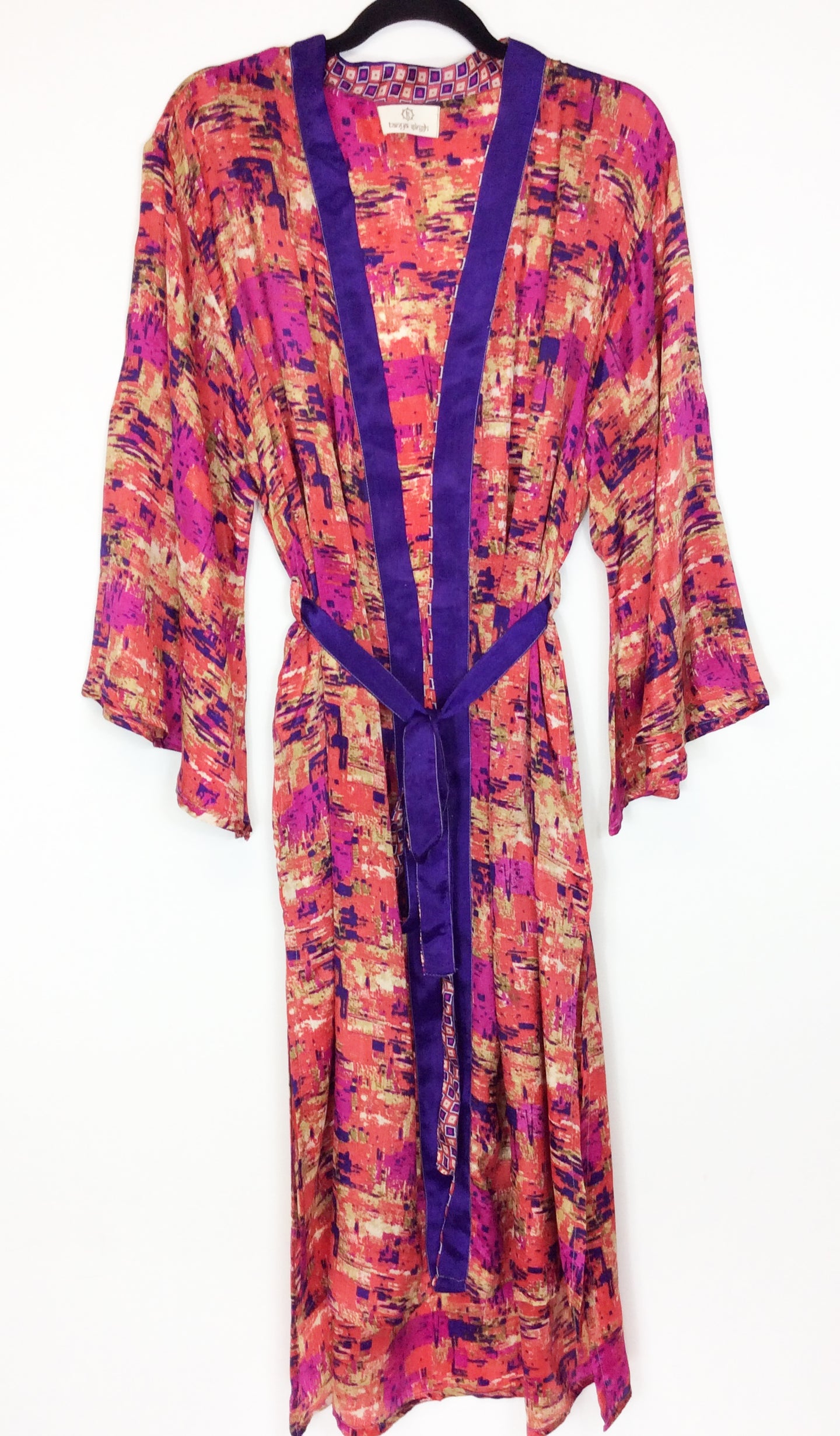 Vintage Sari Kimono Long