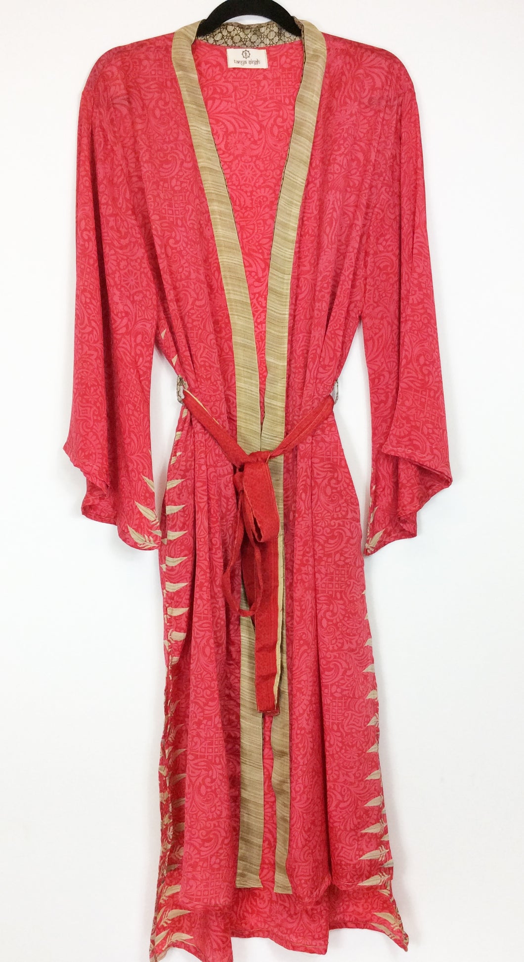 Vintage Sari Kimono Long