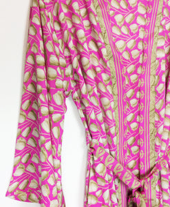 Vintage Sari Kimono Long