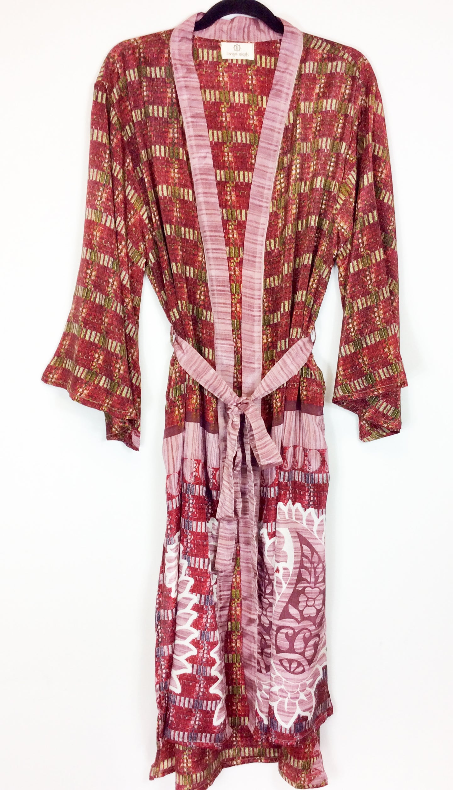 Vintage Sari Kimono Long