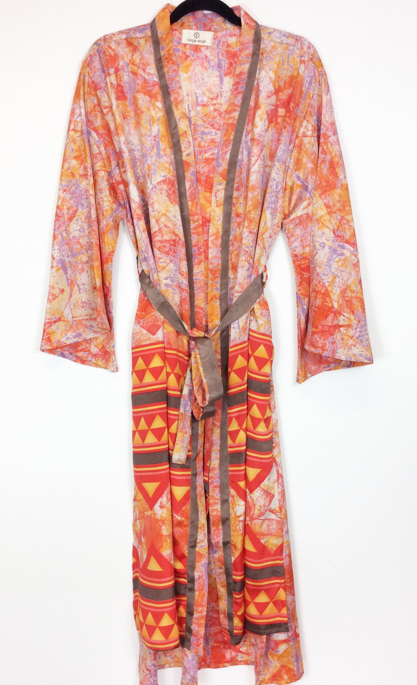 Vintage Sari Kimono Long