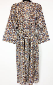 Blockprint Kimono