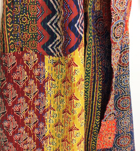 Ajrakh Kantha Robe