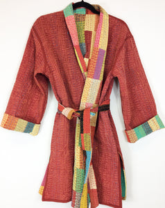 Stone Wash Kantha Jacket