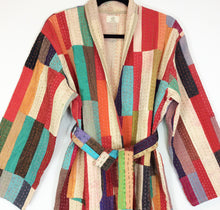 Load image into Gallery viewer, Stone Wash kantha Jacket
