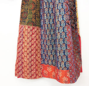 Ajrakh Kantha Robe