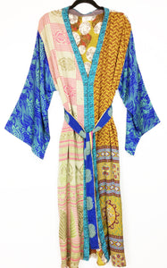 Vintage Sari Kimono Long