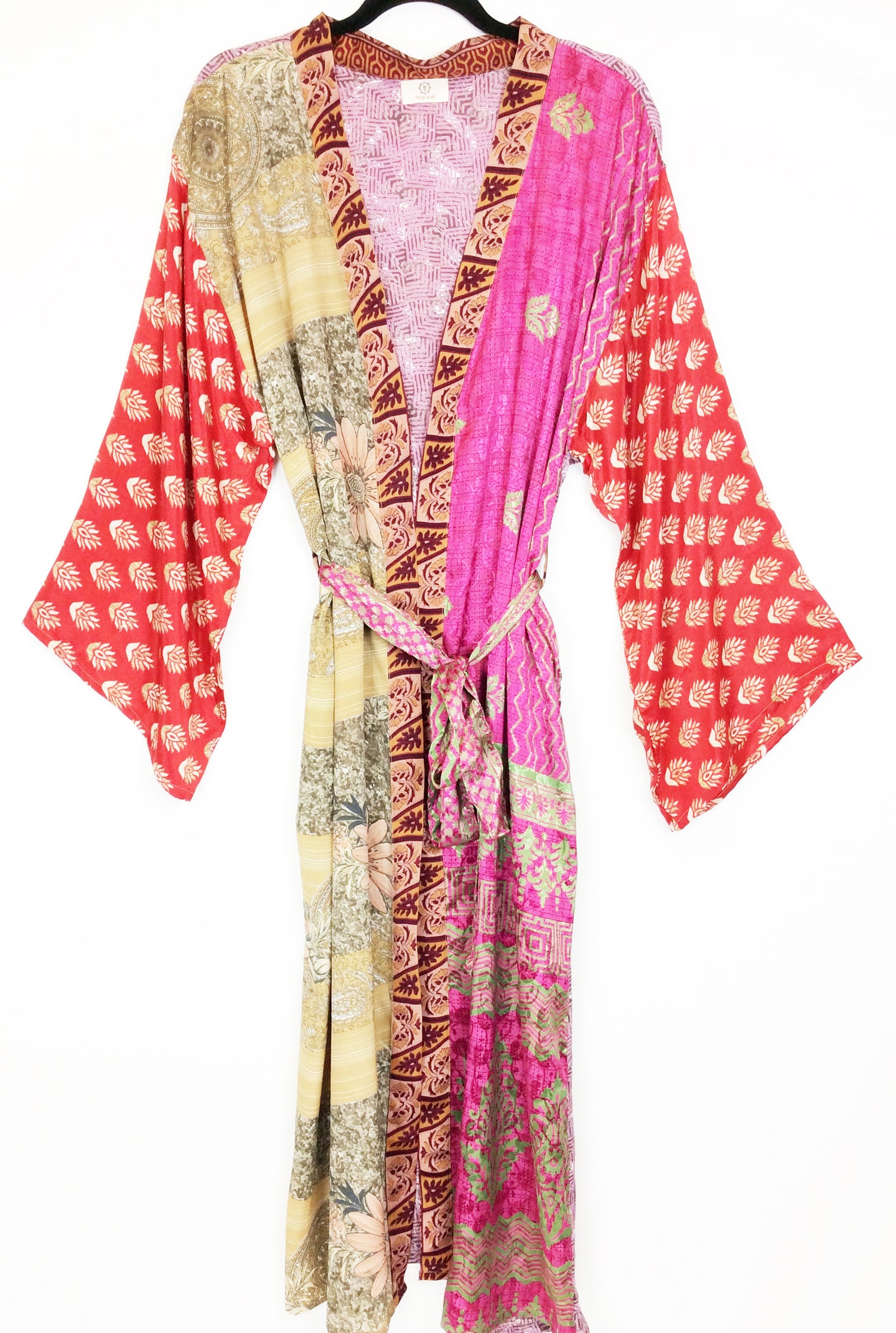 Vintage Sari Kimono Long
