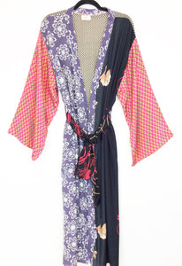 Vintage Sari Kimono Long