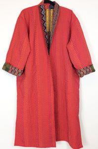 Ajrakh Kantha Robe