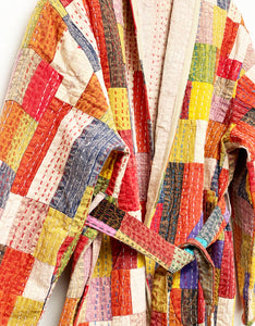 Stone Washed Kantha Jacket