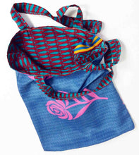 Load image into Gallery viewer, Vintage Silk Sari Tote
