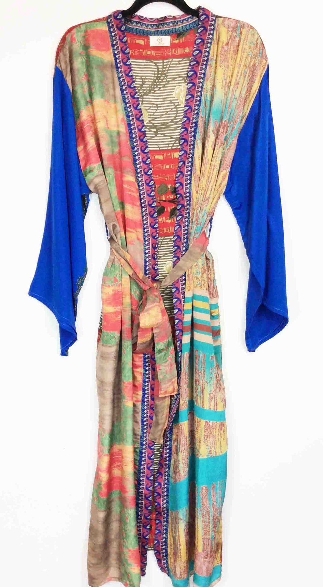 Vintage Sari Kimono Long