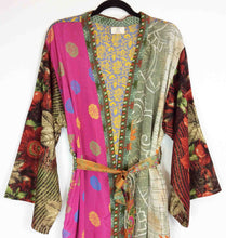 Load image into Gallery viewer, Vintage Sari Kimono Long
