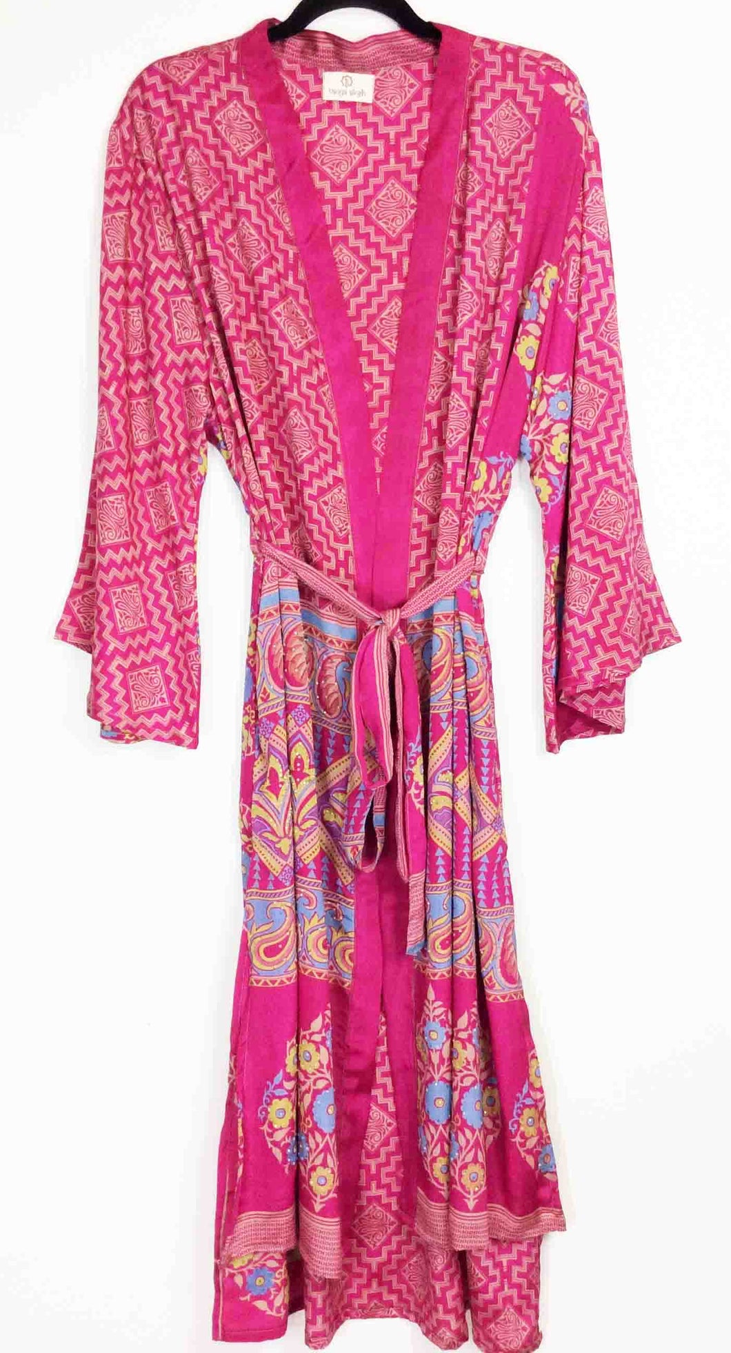 Vintage Sari Kimono Long