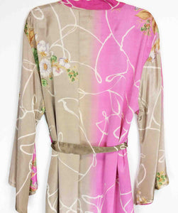 Vintage Sari Kimono Long