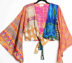 Sari Wrap Top