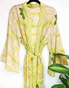 Vintage Sari Kimono Long