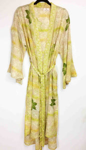 Vintage Sari Kimono Long