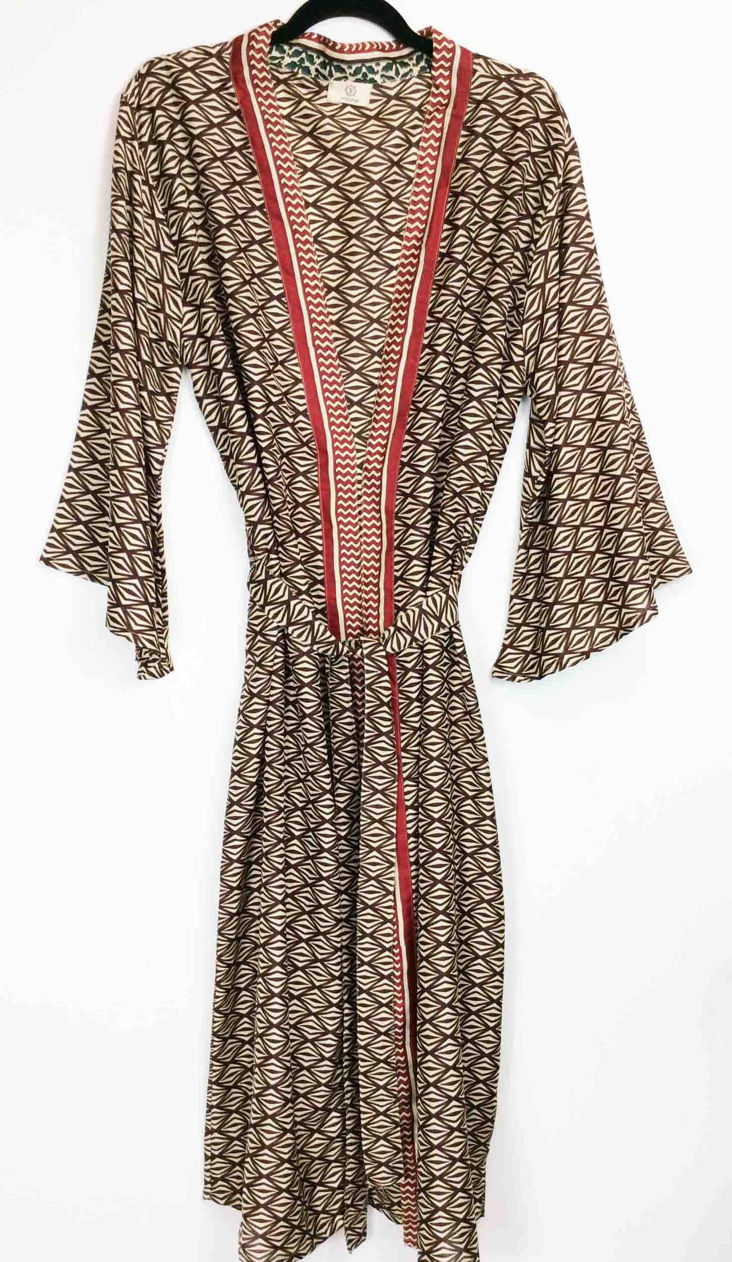 Vintage Sari Kimono Long