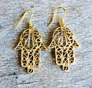 Brass Earrings