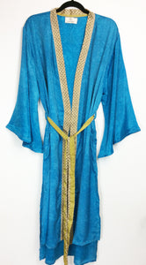 Vintage Sari Kimono Long