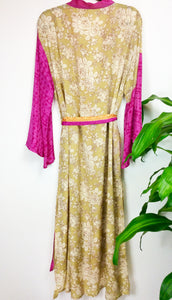 Vintage Sari Kimono Long