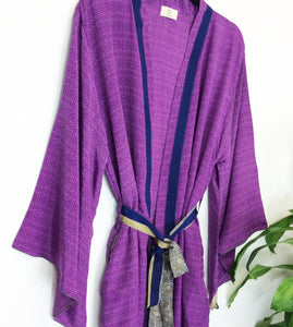 Vintage Sari Kimono Long