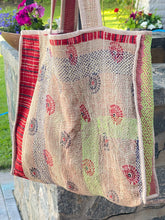 Load image into Gallery viewer, Sari Kantha Tote Bag
