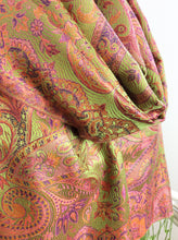 Load image into Gallery viewer, Silk Jamawar Scarf/Shawl
