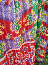 Load image into Gallery viewer, Vintage Sari Kantha Quilt
