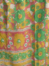 Load image into Gallery viewer, Vintage Sari Kantha Quilt
