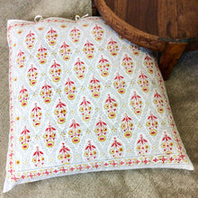 Load image into Gallery viewer, Hand Blockprint Cushion 70cmX70cm
