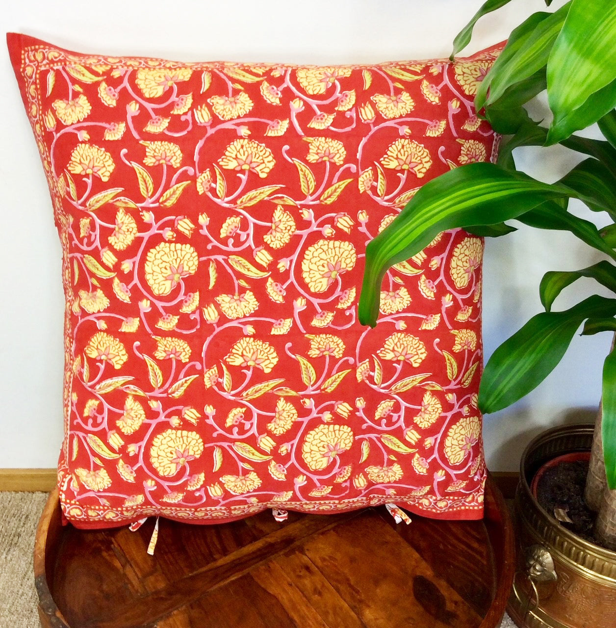 Hand Blockprint Cushion 70cmX70cm
