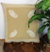 Load image into Gallery viewer, Hand Blockprint Cushion 70cmX70cm
