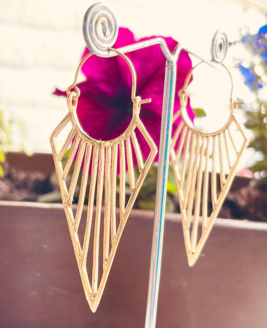 Brass Earrings