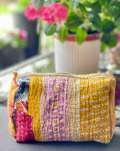 Load image into Gallery viewer, Kantha Toiletry Bag Small
