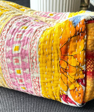 Load image into Gallery viewer, Kantha Toiletry Bag Small
