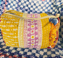 Load image into Gallery viewer, Kantha Toiletry Bag Small
