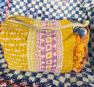 Kantha Toiletry Bag Small