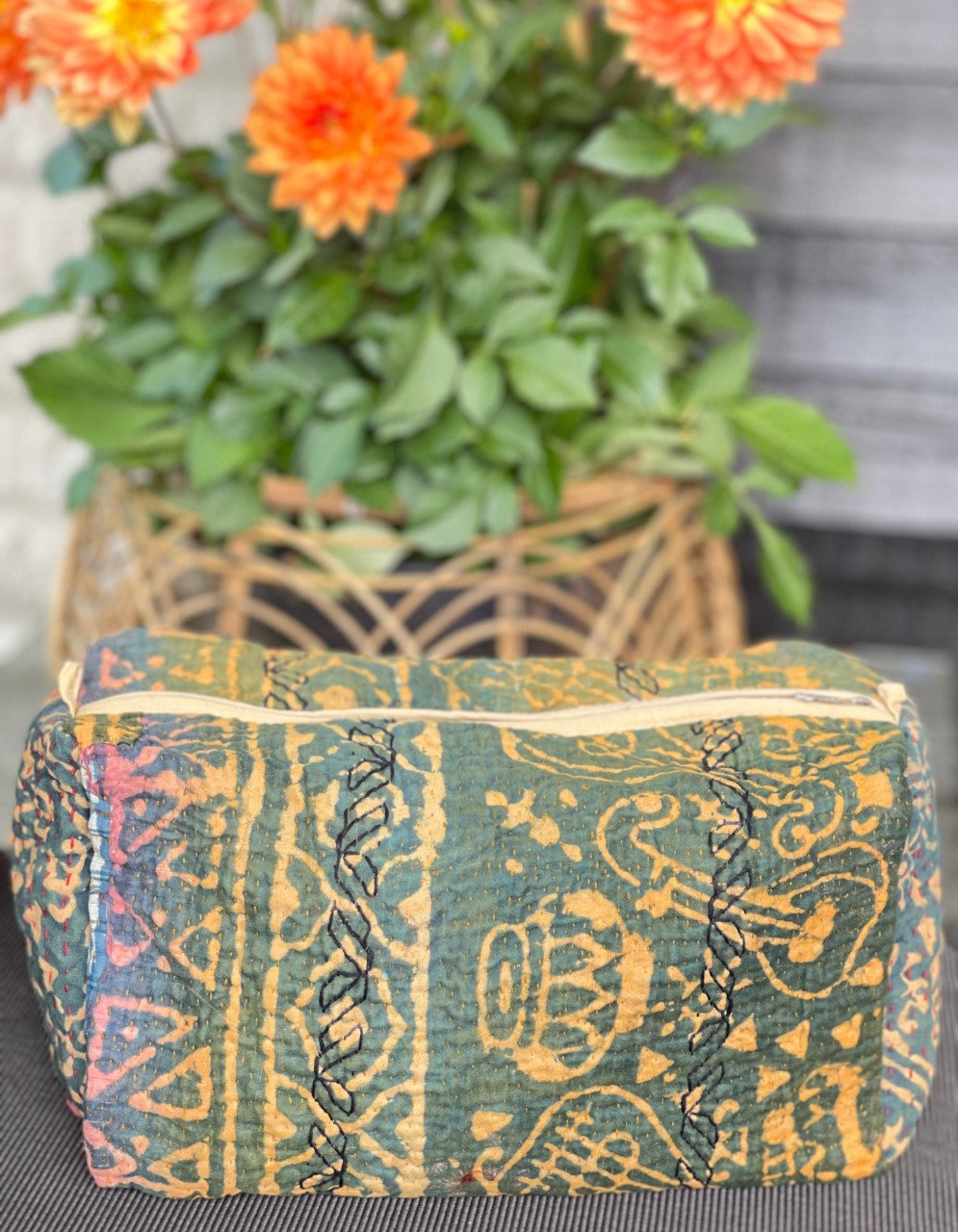 Kantha Toiletry Bag Big