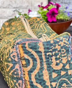 Kantha Toiletry Bag Big