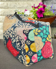 Load image into Gallery viewer, Kantha Toiletry Bag Big
