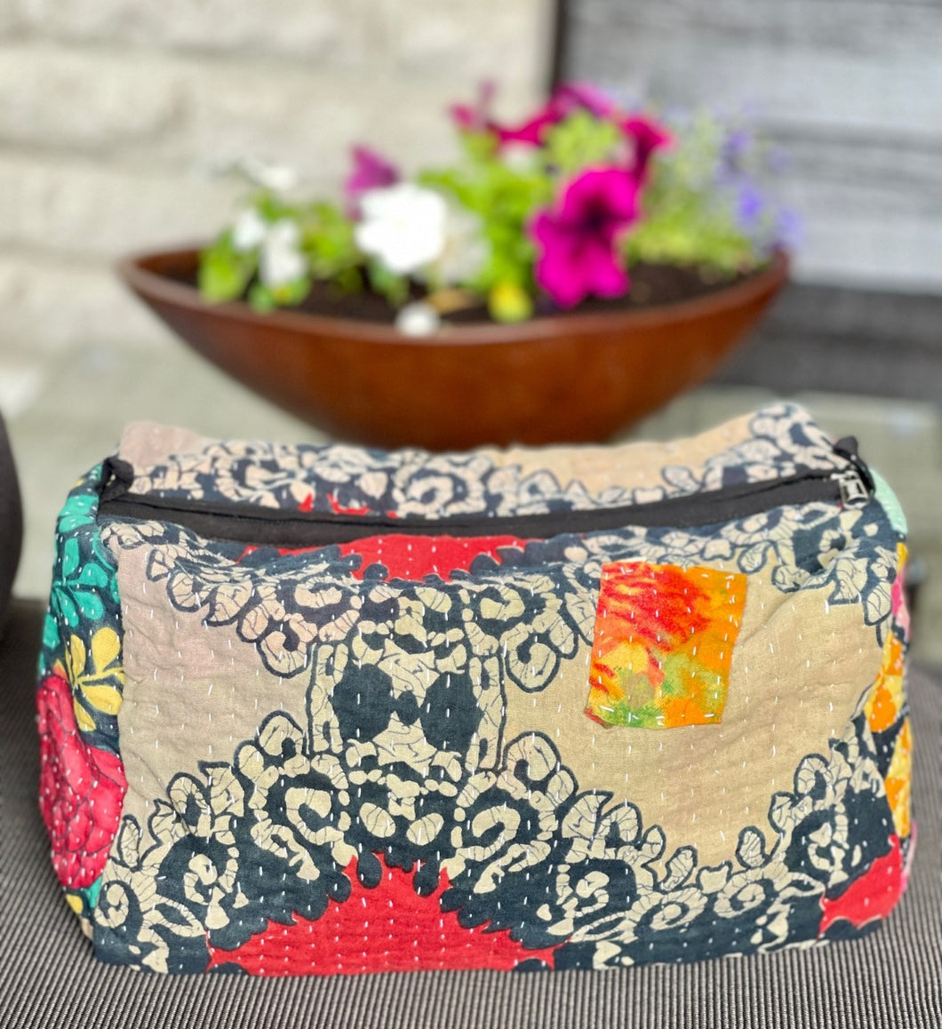 Kantha Toiletry Bag Big